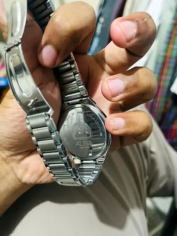 Alba Mens Watch with Metal Band