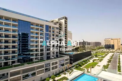 شقة بغرفة نوم واحدة | ذا بيناكل دبي هيلز | شرفة | إطلالة على المدينة والمسبح