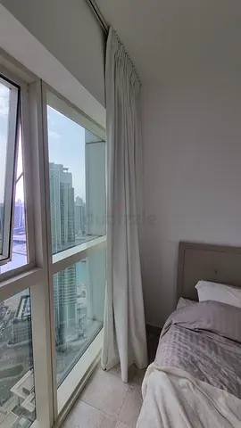 Dark curtains bedroom 1 year old only