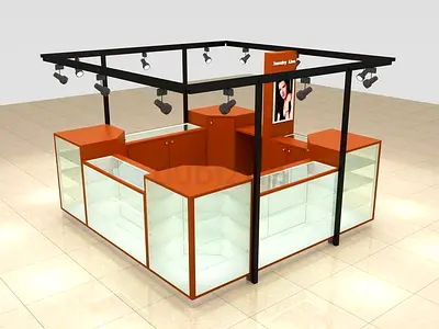Jewelry Line Retail Kiosk