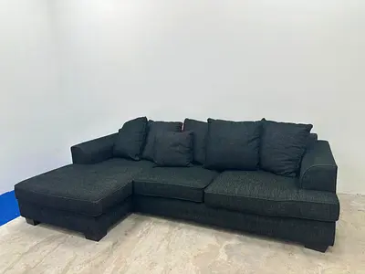 Looks like new condition the one brand Kingston lshape sofa