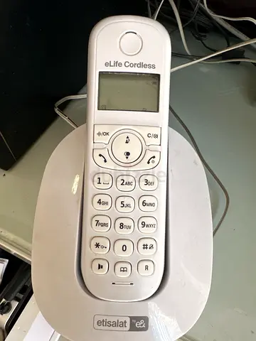 eLife Cordless Landline Phone