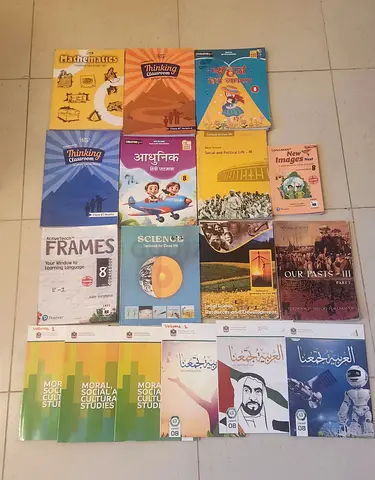 Grade 8 CBSE Books ministry and Arabic books all available