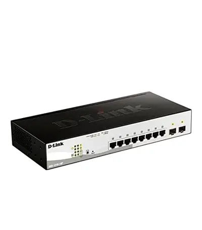 D-Link POE + Switch 8 ports - DGS-1210-10P ( RACK MOUNT EARS )