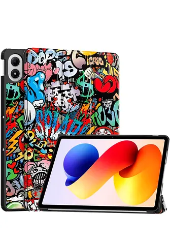 Xiaomi redmi tablet pad pro/poco pad graffiti case leather new 12.1 inch