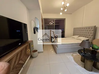 🏡✨ TITLE DEED | FULLY FURNISHED STUDIO APARTMENT WITH BALCONY FOR RENT — WOROUD 5 ✨🏡 📍 Located in Uptown Al Zahia — Sharjah