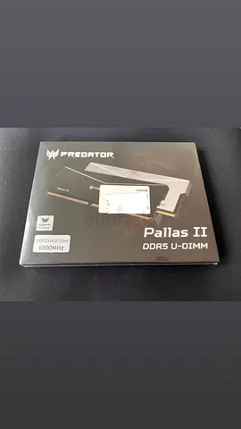 Acer Predator Pallas II DDR5 RAM 32GB (16GBx2) 6000MHz CL36 - Intel XMP 3.0  AMD Expo