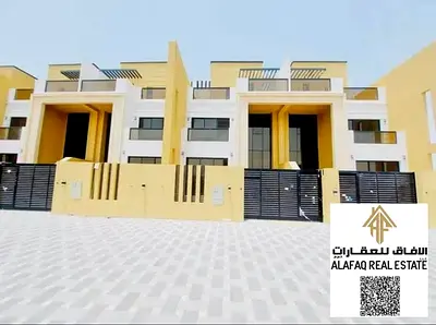 فيلا واسعة للإيجار في الزاهية بعجمان | 5 غرف ماستر مع غرفة خادمة وتصميم عائلي مثالي في موقع سكني هادئ وقريب من الطرق الرئيسية
