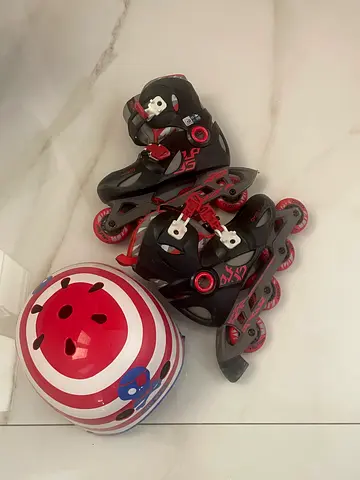 Kids Inline Skates with Helmet