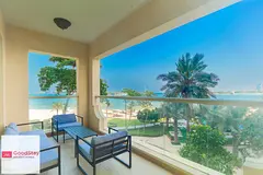 Spacious 2BDR, stunning view balcony, beach access
