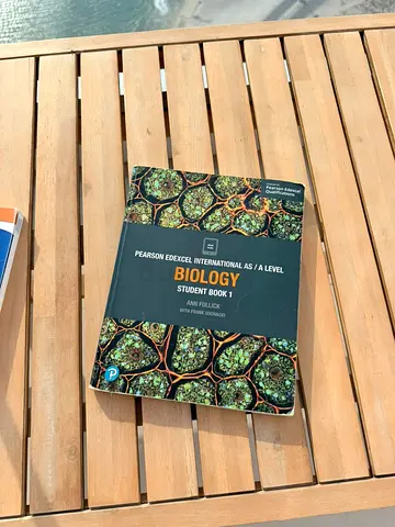 Pearson Edexcel International AS/A Level Biology Student Book 1