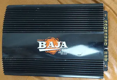 Profile Baja 640 4-channel car amplifier.