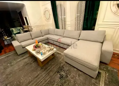 IKEA Kivik U Shape Sofa Beige Good Condition