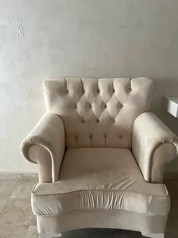 Elegant Velvet Armchair