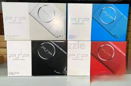 Collection of Sony PSP Consoles