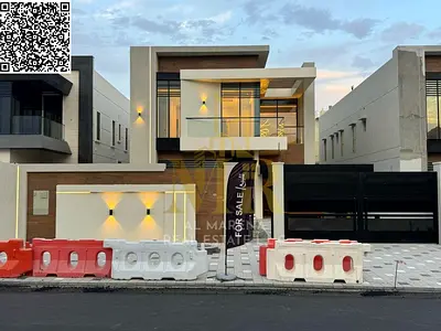 At a price inclusive of electricity, water and air conditioning, own a luxurious villa in Al Rawda 3 - Ajman | Two floors and a roof | 5 master bedroo