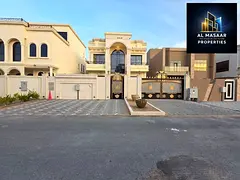 Classic design villa for sale, large area, price includes electricity and water, ready for immediate