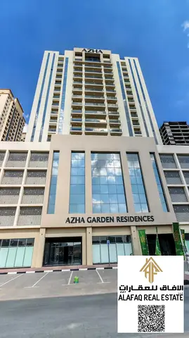 شقة واسعة بغرفة نوم واحدة | ١١٩٢ قدم مربع | إطلالة من الشرفة | صالة رياضية ومسبح | ٣٧ ألف درهم إماراتي