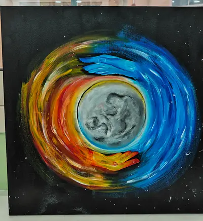 Artistic Representation of a family