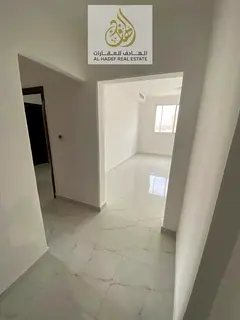 Annual apartment for rent in Al Jurf 3 – Ajman, second tenant, featuring 3 bedrooms and a living r
