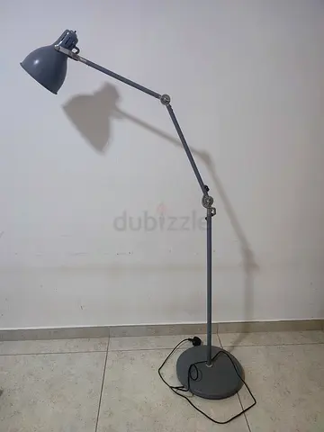 Adjustable Grey Ikea Floor Lamp