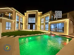 For those seeking luxury, AL yasmeen Villa 6 bedrooms, pool, gym, elevator, roof, Electricity, water