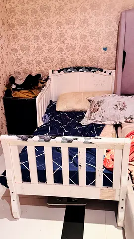 White Wooden Crib for Sale