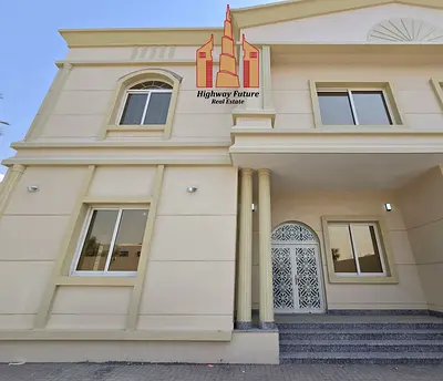 Brand new luxury 10 bedroom 2 villa 2 big hall Majlis wardrobes central ac maid room parking garden 5m
