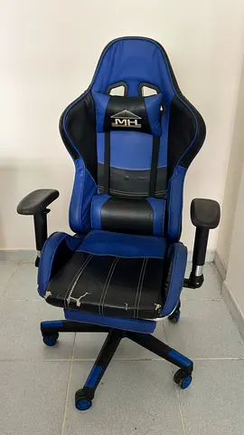 Used Gaming Chair in Blue and Black