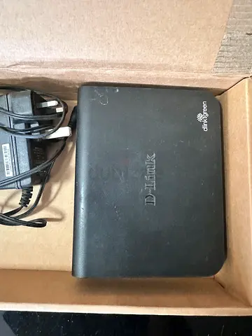 D-Link 16-port Ethernet network switch.