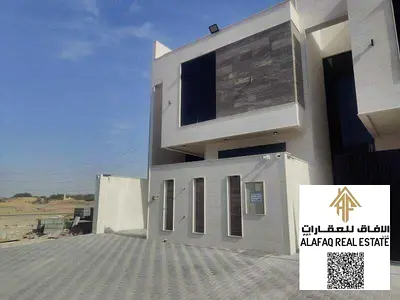 تاون هاوس فاخر للبيع في الحليو 2 بعجمان 5 غرف ماستر مساحة بناء 3300 قدم شامل الرسوم تصميم عصري وجلسة خارجية ورووف بسعر مميز قابل للتفاوض فرصة لا تعوض