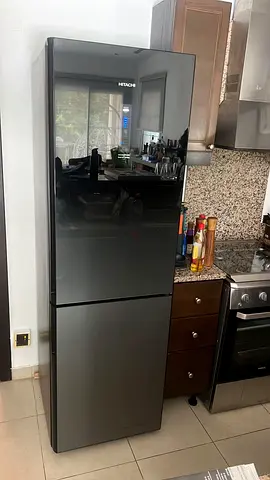 Hitachi fridge bottom freezer new model under warranty