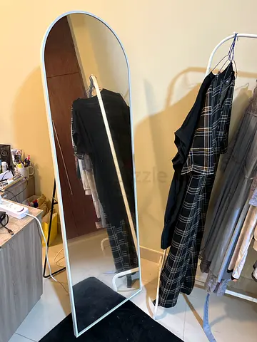 Full-Length Mirror with Elegant Frame