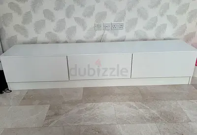 Modern White Storage Cabinet