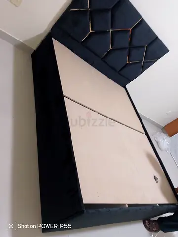 Stylish Upholstered Bed with Storage