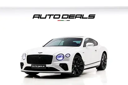 2022 Bentley Continental GT Speed W12 | GCC Specs | Under Warranty | Service Contract | 6.0L W12
