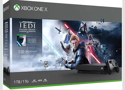 Microsoft Xbox One X with Jedi: Fallen Order Deluxe Edition
