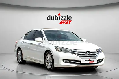 AED 2056/month | 2015 Honda Accord  | GCC Specs | Ref#437717