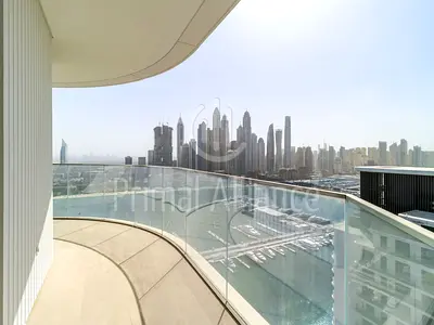 Palm and Marina View | High Floor | Brand New