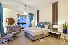 Master bedroom in JBR beach front side!