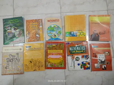 Full Set Class 10 NCERT Textbooks - Pristine Condition (Complete Bundle)