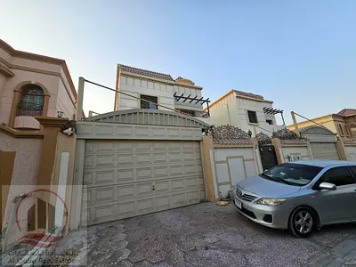 For sale: Villa in Ajman, Al Muwaihat, 5 master bedrooms, a living room, and a maid's room. Freehold for all nationalities. Bank financing is possible