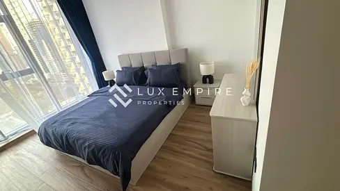 شقة غرفة نوم واحدة | مفروشة بالكامل | إطلالة على المجتمع السكني