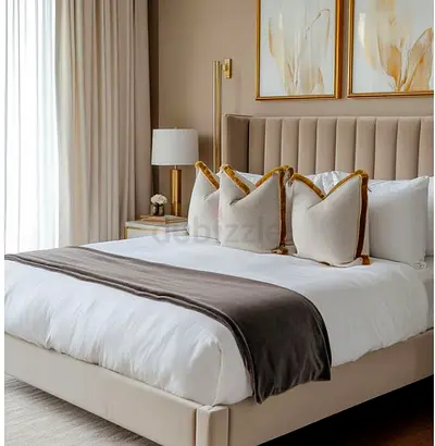 New Beige colour 180*200 king size Bed Available