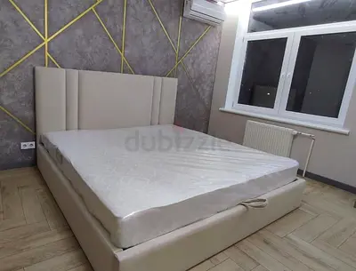 Queen Size velvet fabric bed