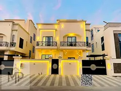 A luxurious, modern villa with high-end finishes and a private garden. The price includes fees and a