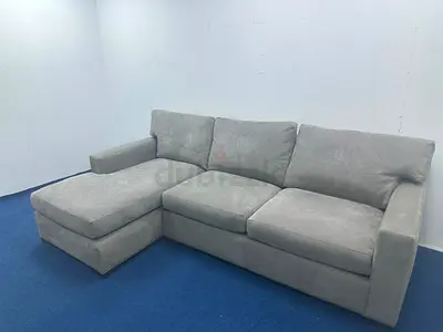 Great condition cratebarrel lshape sofa