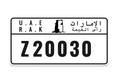A Year to Remember! RAK Plate Z-20030 | The Iconic 2003 Sequence