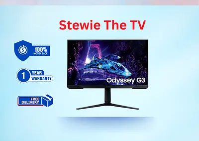 Samsung 32 Inch Odyssey G3 FHD Gaming Monitor, 180 Hz, AMD FreeSync LS32DG302EUX - Free Delivery