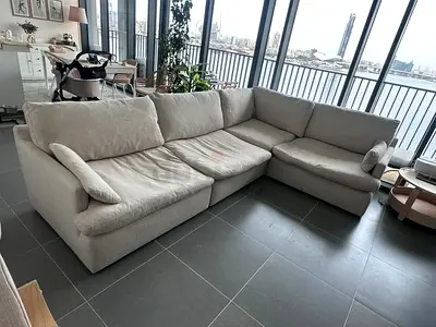 Swin feather modular sofa beige